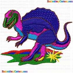 Dinosaur 65 Embroidery Design