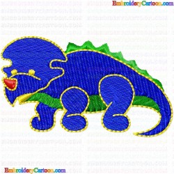 Dinosaur 69 Embroidery Design