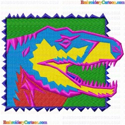 Dinosaur 73 Embroidery Design