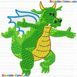 Dinosaur 87 Embroidery Design