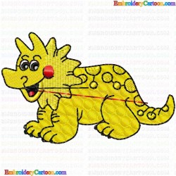 Dinosaur 8 Embroidery Design