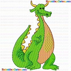 Dinosaur 90 Embroidery Design