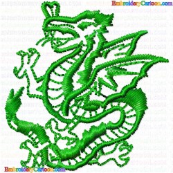 Dinosaur 94 Embroidery Design