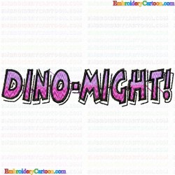 Dinosaur 96 Embroidery Design