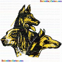 Dogs 102 Embroidery Design