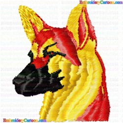 Dogs 10 Embroidery Design