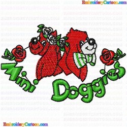 Dogs 116 Embroidery Design