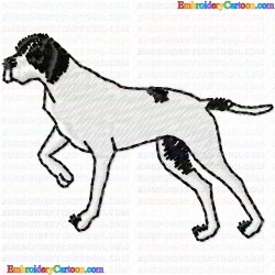 Dogs 121 Embroidery Design