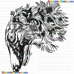 Dogs 125 Embroidery Design