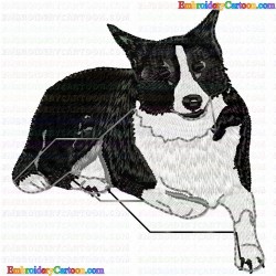 Dogs 134 Embroidery Design