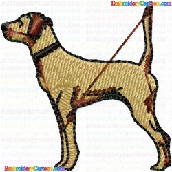 Dogs 163 Embroidery Design