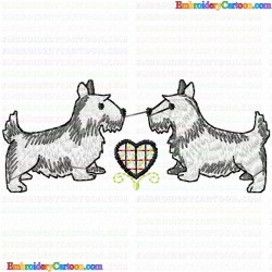 Dogs 177 Embroidery Design