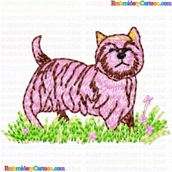 Dogs 180 Embroidery Design