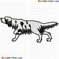 Dogs 18 Embroidery Design