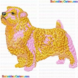 Dogs 200 Embroidery Design