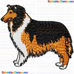 Dogs 240 Embroidery Design