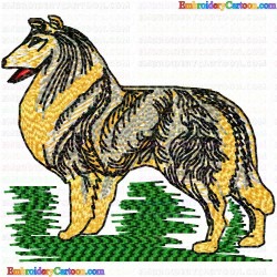 Dogs 245 Embroidery Design