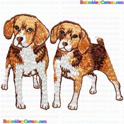 Dogs 264 Embroidery Design