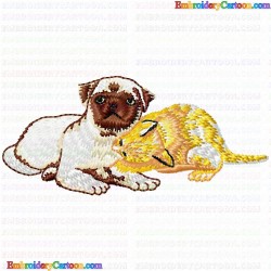 Dogs 266 Embroidery Design