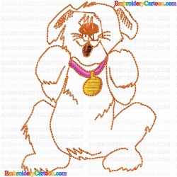 Dogs 270 Embroidery Design