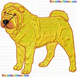 Dogs 282 Embroidery Design