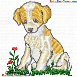 Dogs 287 Embroidery Design