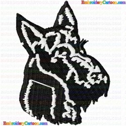 Dogs 290 Embroidery Design