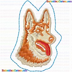 Dogs 292 Embroidery Design