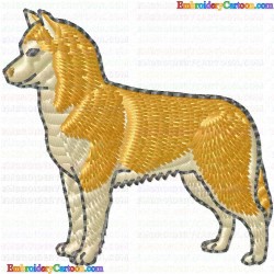 Dogs 295 Embroidery Design