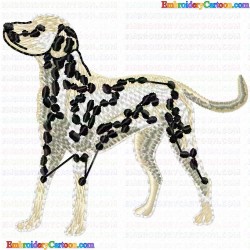 Dogs 312 Embroidery Design