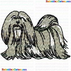 Dogs 31 Embroidery Design