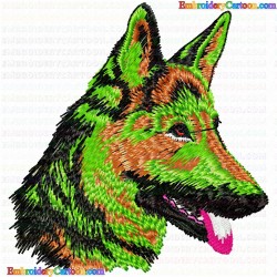 Dogs 325 Embroidery Design