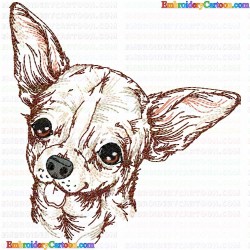 Dogs 340 Embroidery Design