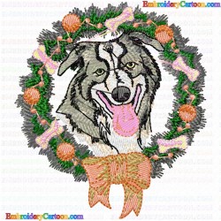 Dogs 352 Embroidery Design