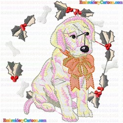 Dogs 356 Embroidery Design