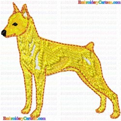 Dogs 364 Embroidery Design