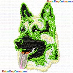 Dogs 380 Embroidery Design