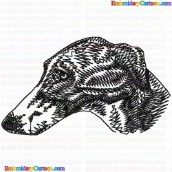 Dogs 386 Embroidery Design