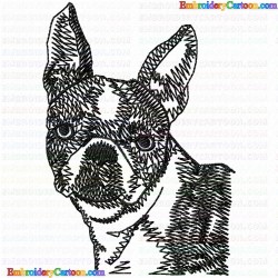 Dogs 392 Embroidery Design