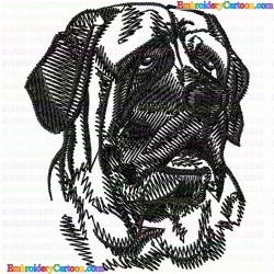 Dogs 399 Embroidery Design