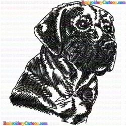 Dogs 403 Embroidery Design