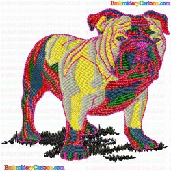 Dogs 408 Embroidery Design