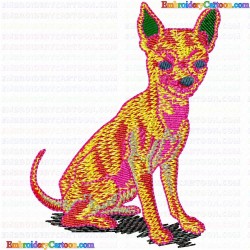 Dogs 409 Embroidery Design