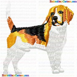 Dogs 4 Embroidery Design