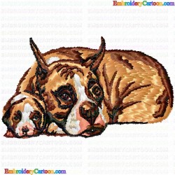 Dogs 79 Embroidery Design