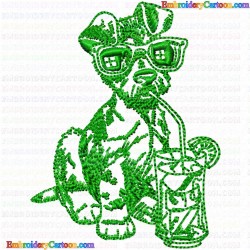 Dogs 89 Embroidery Design