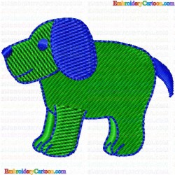 Dogs 93 Embroidery Design