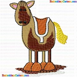 Donkey 2 Embroidery Design