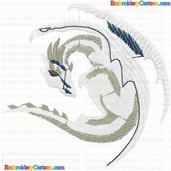 Dragoes 20 Embroidery Design