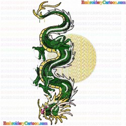 Dragoes 21 Embroidery Design